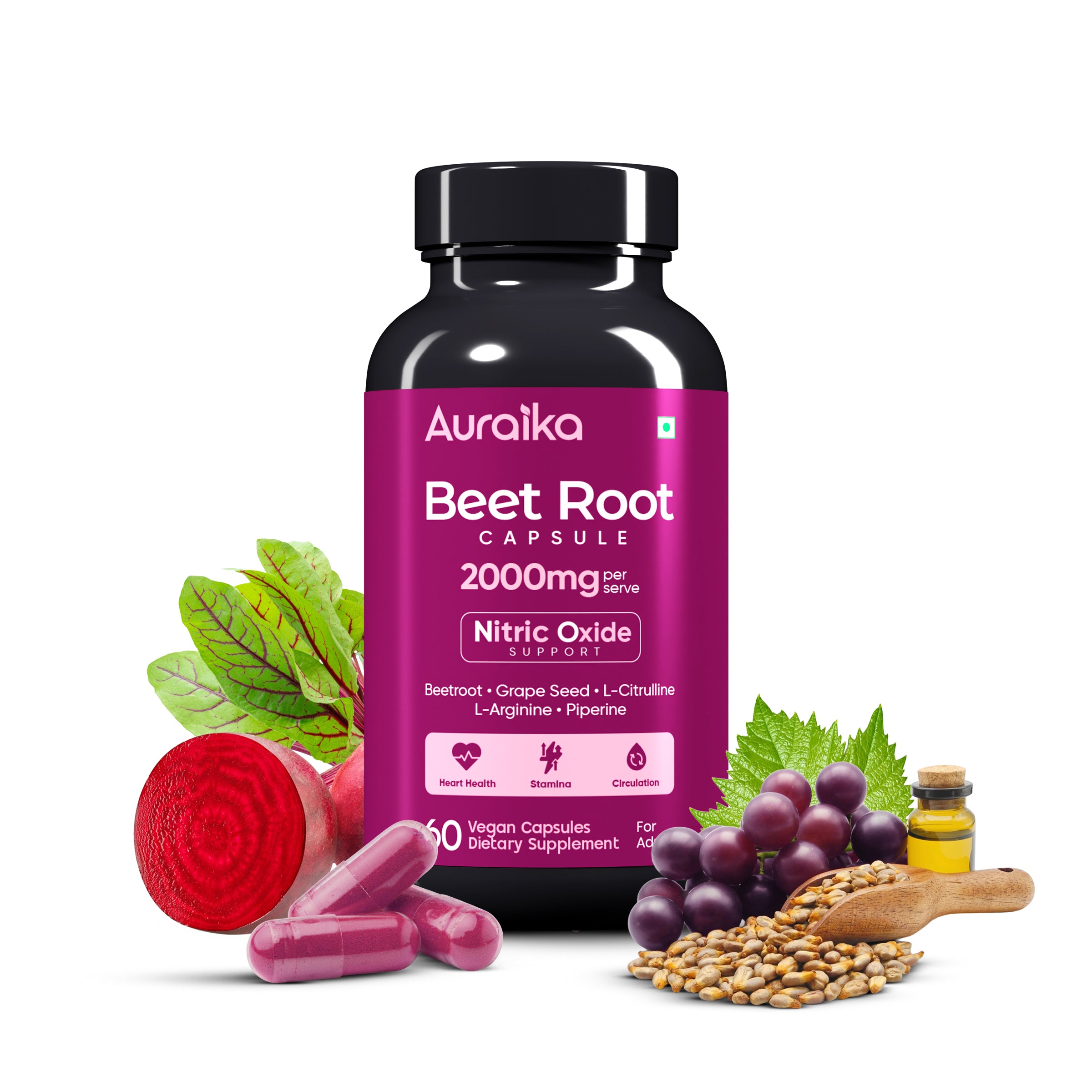 Auraika Beetroot — Circulation & Performance Formula