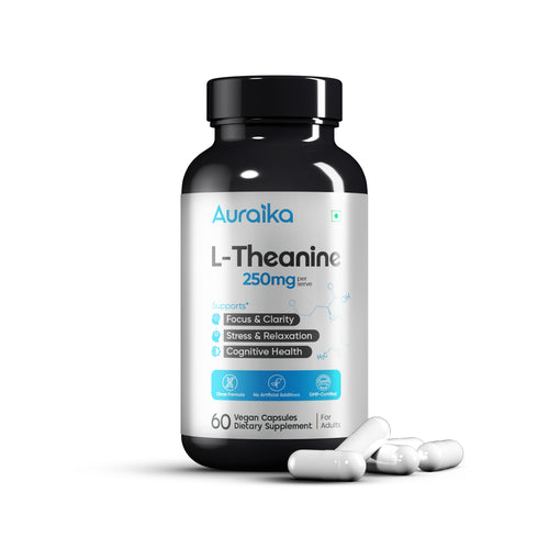 Auraika L-Theanine — Calm Focus Formula