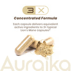 Auraika Lion’s Mane — Brain & Focus Formula