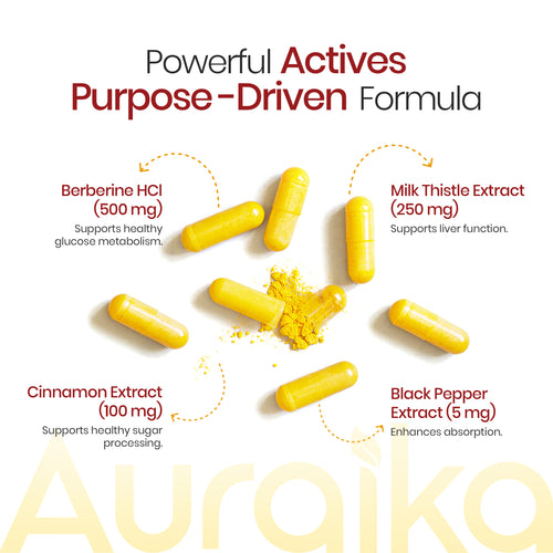 Auraika Berberine — Metabolic Wellness Formula