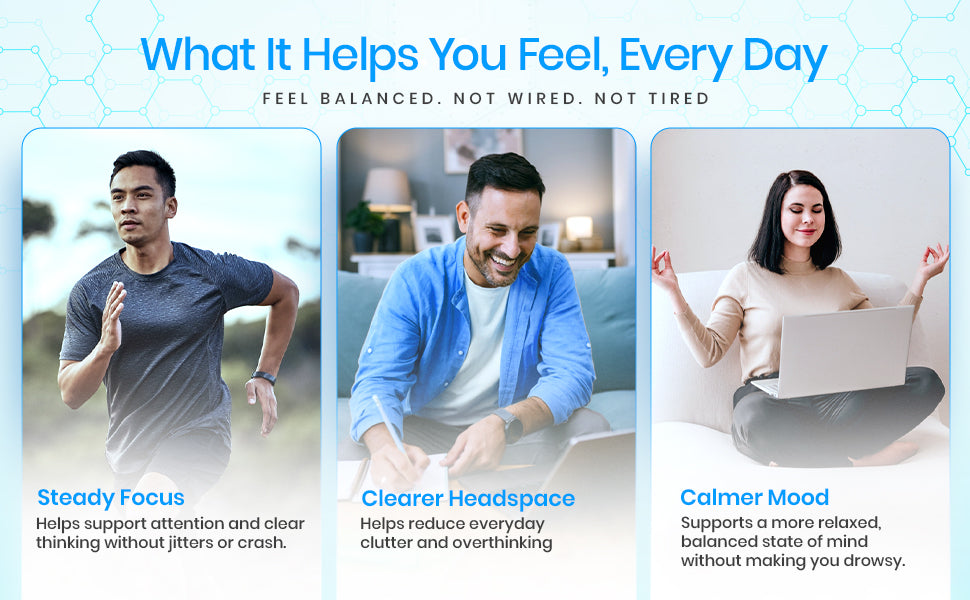 Auraika L-Theanine — Calm Focus Formula