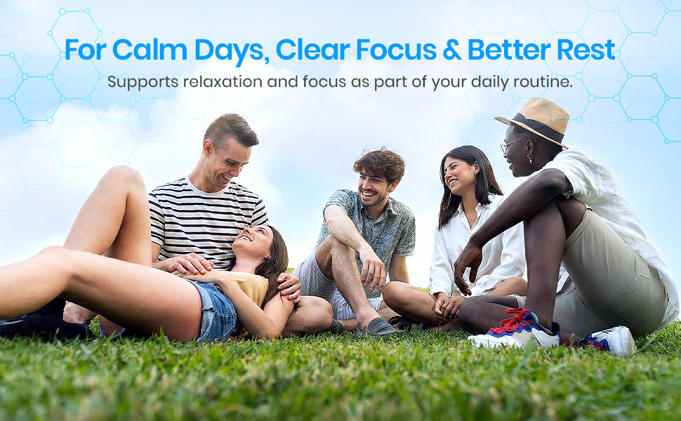 Auraika L-Theanine — Calm Focus Formula