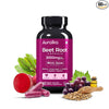 Auraika Beet Root Capsules 2000mg – Nitric Oxide Support with L-Arginine & L-Citrulline | 60 Vegan Capsules – Circulation, Energy, Stamina & Endurance Booster